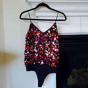 Lovers +friends bodysuit